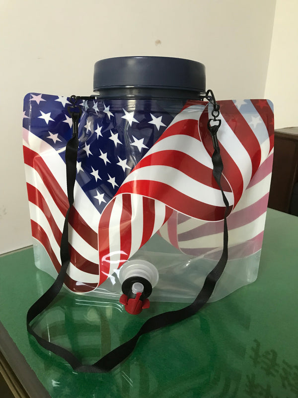 Sale - American Flag Glacier Bags $1.00 (Case of 12)