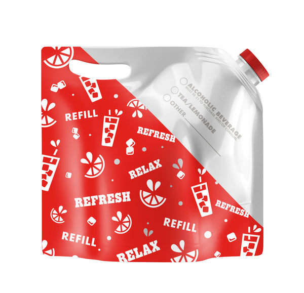 Clear Half Gallon Beverage Bags (Case of 100) $0.79/Each