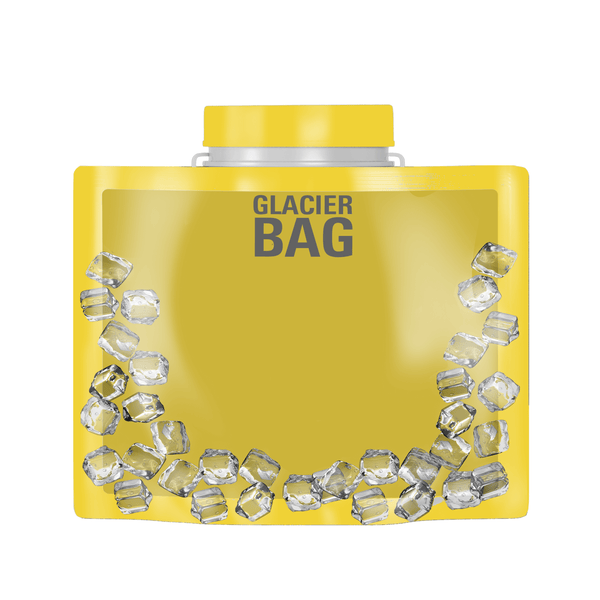 Glacier Bags $3 | Solution to Ice-Cold Beverages | (Case of 12)
